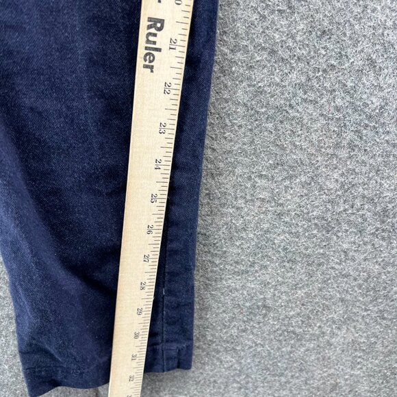 James Perse Pants Mens XS Blue Cotton Stretch Pull On Slim Fit Casual 0 Trouser - Picture 4 of 9